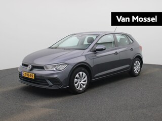 Volkswagen Polo 1.0 MPI Polo 80 PK | Appe Carplay | Snelheidsregelsysteem | Parkeersensoren | Rijstrookhulp | Bluetooth | Multifunctioneel stuurwiel | DAB Radio | Bergwegrijhulp | 2 USB-C-aansluitingen |