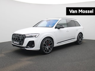 Audi Q7 60 TFSI e quattro Pro Line S Competition l Adaptive cruise control l Glazen panoramadak l Bang & Olufsen Advanced 3D l Dodehoekdetectie l 360 graden camera l Luchtvering l Stoelverwarming voor en achter l Head-up display l HD-matrix l Elektr. voorst. geheugen best. l Trekhaak l Alarm klasse III l Optiekpakket zwart plus l Navigatie l Climate control