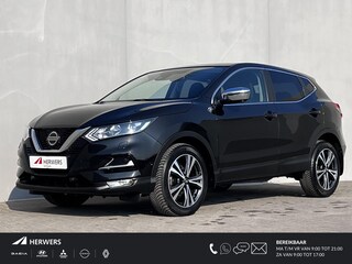 Nissan Qashqai 1.3 DIG-T N-Connecta / Dealer onderhouden / 1.500 kg trekhaak / Adaptieve CC / Dode hoek detectie / Stoelverwarming / Camera 360° / Apple Carplay Android / 18" LM wielen + All Season banden /