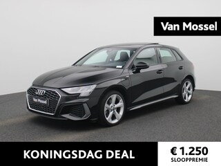 Audi A3 Sportback 40 TFSI e S edition 204 PK | S-line | Automaat | Panoramadak | Navigatie | Apple Carplay | Android Auto | Parkeersensoren | LED | Lichtmetalen velgen |