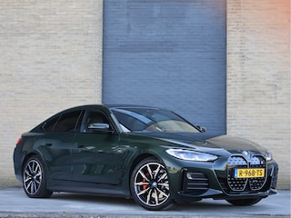 BMW i4 Gran Coupe eDrive40 84 kWh M Sport | Sanremo Green | Widescreen | Live Cockpit | Haak | Org. NL