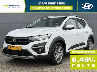 Dacia Sandero 1.0 TCe 90pk CVT GPF Stepway Comfort | AUTOMAAT | DAB+ | Apple Carplay & Android Auto