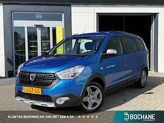 Dacia Lodgy 1.3 TCe Stepway 7p | Achteruitrijcamera | Trekhaak | Navigatie | Cruise Control |