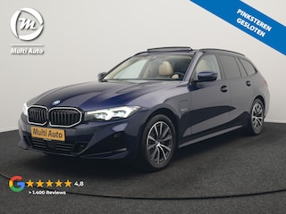 BMW 3-serie Touring 320e xDrive PHEV 204pk Dealer O.H. | Trekhaak Af Fabriek | Panodak | Adaptive Cruise | Camera | Lederen Sportstoelen Memory & Verwarmd | Widescreen Navi | Blis | Apple Carplay | DAB | Iconic Glow Grille | Plug In Hybrid |