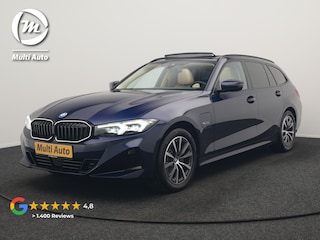 BMW 3-serie Touring 320e xDrive PHEV 204pk Dealer O.H. | Trekhaak Af Fabriek | Panodak | Adaptive Cruise | Camera | Lederen Sportstoelen Memory & Verwarmd | Widescreen Navi | Blis | Apple Carplay | DAB | Iconic Glow Grille | Plug In Hybrid |