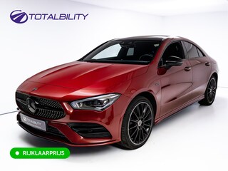 Mercedes-Benz CLA 250 e AMG Nightpack Edition one | Panoramadak | Multibeam Led | Elec stoelen met memory | 19"LMV | Focal Audio, 360 Camera, Sfeerverlichting, Stoelverwarming, Naviagtie, App. connect