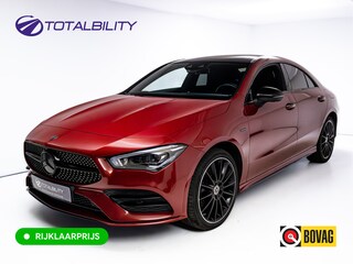 Mercedes-Benz CLA 250 e AMG Nightpack Edition one | Panoramadak | Multibeam Led | Elec stoelen met memory | 19"LMV | Focal Audio, 360 Camera, Sfeerverlichting, Stoelverwarming, Naviagtie, App. connect
