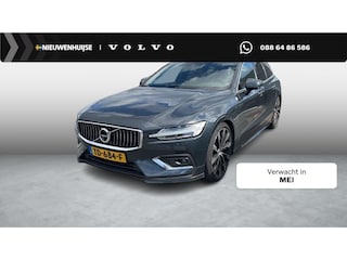 Volvo V60 2.0 T6 AWD Inscription | Polestar Engineered optimalisatie | Bowers & Wilkins audio | Trekhaak | Panoramadak | Lederen bekleding | Stoelverwarming en ventilatie | Stoelmassage | Head-up display | 360 camera | Sportonderstel | Gelamineerde zijruiten | Adaptive cruise control | 20 inch velgen | Elektrische stoelverstelling | Actieve LED koplampen | DAB+ radio | Standkachel |