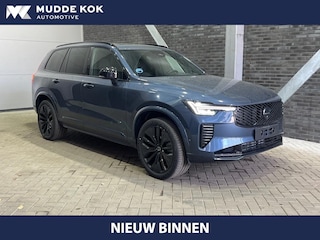 Volvo XC90 T8 Plug-in hybrid Ultra Black Edition | Luchtvering | Trekhaak | Head-Up | 360° Camera | Panoramadak