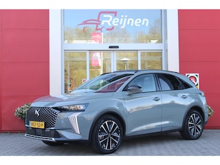 DS 7 1.6 PHEV 300PK 4x4 ETIOLE | PANORAMA SCHUIF/KANTEL DAK | NIGHT VISION | LEDEREN BEKLEDING "BLACK BASALT NAPPA LEDER" | STOEL/VOORRUIT VERWARMING | 19" LICHTMETALEN VELGEN | ALARM SYSTEEM | NAVIGATIE | DRAADLOZE APPLE CARPLAY/ANDROID AUTO | DRAADLOZE TELEFOONLADER | KEYLESS ENTRY/START | ELEKTRISCH BEDIENBARE VOORSTOELEN MET GEHEUGENFUNCTIE OP DE BESTUUDERSSTOEL | ELEKTRISCH BEDIENBARE ACHTERKLEP | DODEHOEK DETECTIE | ADAPTIVE CRUISE CONTROL | DAB+ RADIO | CAMERA VOOR + ACHTER |