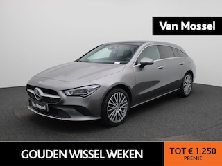 Mercedes-Benz CLA Shooting Brake CLA 250 e Business Solution | Automaat | Stoel verwarming | Schuif/ kantel dak | Leder | LMV | Camera | Parkeer sensoren | Navigatie | Sfeer verlichting | Trekhaak | Virtual cockpi