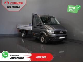 Volkswagen Crafter (MAN TGE) 2.0 DSG Aut. Open Laadbak 340x204x40/ Facelift/ LED/ Virtual Cockpit/ Carplay/ Pick Up/ Camera/ Climate/ PDC/ Cruise