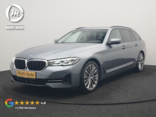 BMW 5-serie Touring 530e Business Edition Plus PHEV 293pk Dealer O.H. | Trekhaak Af Fabriek | Adaptive Cruise | 360 Camera | Lederen Comfortzetels Verwarmd | Blis | Apple Carplay | Hifi Audio | 19"L.M | Plug In Hybrid |