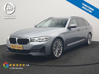 BMW 5-serie Touring 530e Business Edition Plus PHEV 293pk Dealer O.H. | Trekhaak Af Fabriek | Adaptive Cruise | 360 Camera | Lederen Comfortzetels Verwarmd | Blis | Apple Carplay | Hifi Audio | 19"L.M | Plug In Hybrid |
