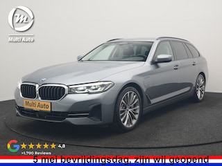 BMW 5-serie Touring 530e Business Edition Plus PHEV 293pk Dealer O.H. | Trekhaak Af Fabriek | Adaptive Cruise | 360 Camera | Lederen Comfortzetels Verwarmd | Blis | Apple Carplay | Hifi Audio | 19"L.M | Plug In Hybrid |