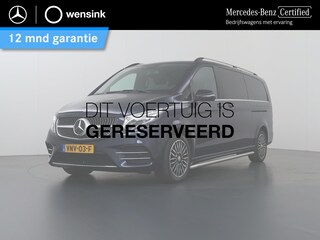 Mercedes-Benz V-klasse 300d | 4-MATIC | XL L3 | AMG | DUBBELE CABINE | DISTRONIC PLUS | BURMESTER SOUND | SCHUIFDEUR L+R | 360° CAMERA | AFN. TREKHAAK 2500KG. | ELK. VERSTELBARE STOELEN | MIDDENCONSOLE MET KOEKAST | NL AUTO | DEALER ONDERHOUDEN | CERTIFIED