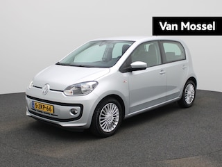 Volkswagen Up 1.0 high up! BlueMotion 60 PK| Origineel Nederlands | 1e Eigenaar | Dealeronderhouden | Navigatie | Cruise Control | Parkeersensoren Achter | Premium Audio Systeem | Bluetooth | 15 Inch Velgen