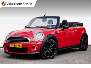 Mini Mini Cabrio 1.6 Pepper Half lederen int./ Cruise control/ Windscherm/ Lmv/ Climate control