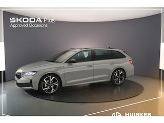Skoda Octavia Combi Sportline Tour 1.5 eTSI 150pk DSG Automaat Trekhaak, Adaptive cruise control, Elektrische achterklep, LED matrix koplampen, Navigatie, Achteruitrijcamera
