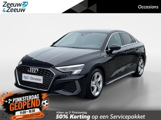 Audi A3 Limousine 110PK 30 TFSI S Edition Automaat | 1e eigenaar | Virtual Cockpit | Navi | Armsteun | Cruise Control | Lichtmetalen Velgen | Apple CarPlay/Android Auto | Full LED koplampen | Keyless Entry |