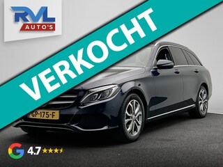 Mercedes-Benz C-klasse Estate 350 e Lease Edition | Burmester | Rondomzicht/Camera | Leder | Origineel NL |