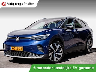 Volkswagen ID.4 First Pro 77 kWh SOH 89% Trekhaak/ Stoel-stuurverwarming/ Camera/ Navigatie/ Carplay/ Sfeerverlichting/ Full led/ 20" Lmv