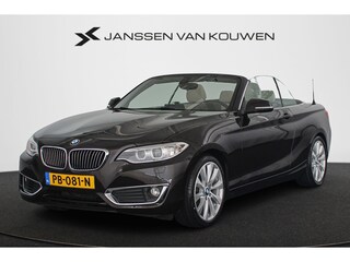 BMW 2-serie Cabrio 218i High Executive Luxury Line Stoelverwarming HiFi