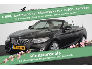 BMW 2-serie Cabrio 218i High Executive Luxury Line Stoelverwarming HiFi