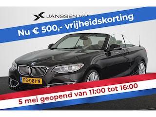 BMW 2-serie Cabrio 218i High Executive Luxury Line Stoelverwarming HiFi