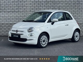 Fiat 500 1.0 Hybrid Lounge | Apple CarPlay / Android Auto | Parkeersensoren | Cruise Control | DAB+ |