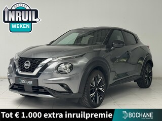 Nissan Juke 1.0 DIG-T N-Design | Navigatie | 360° Camera | Cruise Control Adaptief | Stoelverwarming | All-Season Banden |