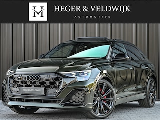 Audi Q8 60 TFSI e quattro Pro Line S Competition | B&O advanced | Audi exclusive | 5 jaar garantie | Panoramadak | massage stoelen | 4 wiel besturing | Alcantara hemel | Soft-close | Elektr. Trekhaak | Achteras besturing | Oled achterlichte