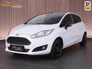 Ford Fiesta 1.0 100pk Titanium |black pack|bluetooth|navigatie|parkeercamera|stoelverwarming|17" lichtmetalen velgen|voor & achterruit verwarming|