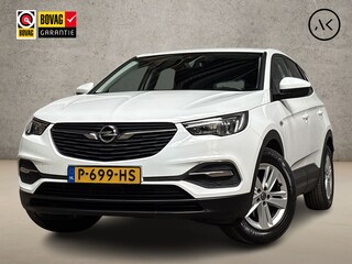 Opel Grandland X 1.2 Turbo Sport (APPLE CARPLAY, NAVIGATIE, CLIMATE, STUUR/STOELVERWARMING, SPORTSTOELEN, GETINT GLAS, TREKHAAK, PARKEERSENSOREN, CRUISE, NIEUWSTAAT)