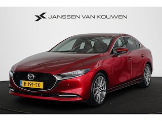 Mazda 3 2.0 e-SkyActiv-X M Hybrid 180 Luxury Trekhaak Leder Stuur-Stoelverwarming Camera BOSE