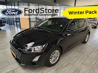 Ford Focus Wagon EcoBoost Hybrid 125 pk Titanium X Business | Winter Pack | Camera | LED | El. a. klep | 100% dealer onderh