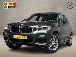 BMW X3 xDrive20i M Sport High Executive 184Pk Automaat (PANORAMADAK, M PAKKET, GROOT NAVI, 360 CAMERA, HARMAN/KARDON, LEDER, STOELVERWARMING, ADAPTIVE CRUISE, GETINT GLAS, TREKHAAK, NIEUWSTAAT)