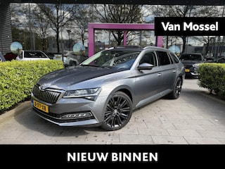 Skoda Superb Combi 1.4 TSI iV Sportline Business | WORDT VERWACHT | SOH 97,6% | LAURIN & KLEMENT | PANORAMADAK | ACHTERUITRIJCAMERA | MEMORY | TREKHAAK | LEDEREN STOELEN | STOELVENTILATIE | STOELVERWARMING | STUURVERWARMING | CANTON AUDIO |