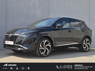 Nissan Qashqai 1.3 MHEV Xtronic Tekna Plus / Facelift Model / Fabrieksgarantie tot 10-2027 / Dealer onderhouden / All season banden / Panoramadak / Trekgewicht 1800 kg / Head Up Display / Elektrische achterklep / Voorstoel met massage functie / Bose Audio Systeem / Stuur- Stoel & Voorruit verwarming /