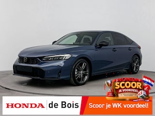 Honda Civic 2.0 e:HEV Sport | Garantie tot 2036 mogelijk!* | Facelift! | Black Emblem | Verwarmd stuurwiel | Navigatie | 18 Inch | Camera |