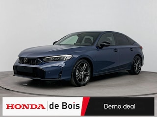 Honda Civic 2.0 e:HEV Sport | Garantie tot 2036 mogelijk!* | Facelift! | Black Emblem | Verwarmd stuurwiel | Navigatie | 18 Inch | Camera |