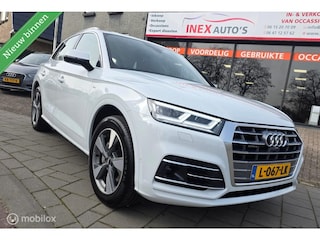 Audi Q5 50 TFSI-e Quattro 2x S-line Matrix Acc Dodehoek Dealer Onderhouden