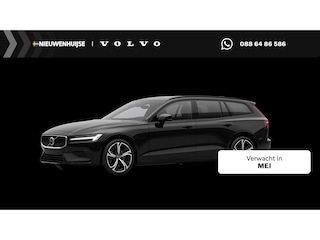Volvo V60 2.0 T6 Plug-in hybrid AWD Essential | Adaptieve Cruise Control | Leder | Zwarte Hemel | 19 Inch | Stoel + Stuurverwarming | Extra Getint Glas | Park Assist V+A