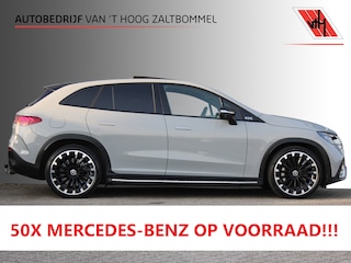 Mercedes-Benz EQE SUV 350 4Matic AMG Line 91 kWh ''ALPINE GREY'' PANORAMADAK LEDER MEMORY BURMESTER SFEER DISTRONIC 360-CAMERA 22''