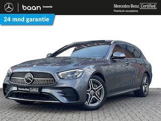 Mercedes-Benz E 300 de Estate Business Solution AMG | Distronic Plus | Smartphone integratie | Panoramadak | 360 Camera | Trekhaak | Stoelverwarming | Spiegelpakket