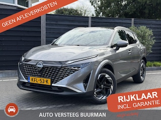 Nissan Qashqai N-Connecta 1.3 MHEV 158PK Xtronic Automaat Navigatie, Rondomzichtcamera, Keyless, Panoramadak, Elektrische Kofferklep