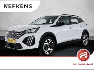 Peugeot 2008 1.2 Hybrid Allure 145pk Automaat | Navigatie | Adaptieve Cruise Control | Camera Voor + Achter | Climate Control | 17"LMV | Dodehoekdetectie | Keyless Entry/Start | LED | Apple Carplay/Android Auto |