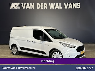 Ford Transit Connect 1.5 EcoBlue 100pk L2H1 inrichting Euro6 Airco | Cruisecontrol | Trekhaak Zijdeur, Verwarmde Voorruit, Parkeersensoren