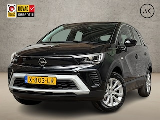 Opel Crossland 1.2 Turbo Elegance Automaat (APPLE CARPLAY, LEDER, CLIMATE, STUUR/STOELVERWARMING, SPORTSTOELEN, GETINT GLAS, LED KOPLAMPEN, NIEUWSTAAT)