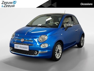 Fiat 500 1.2 Lounge NAVI AIRCO PANORAMADAK BLUETOOTH LM VELGEN 2 SLEUTELS 12 MAANDEN GARANTIE  DEALER ONDERHOUDEN ZEER MOOIE AUTO